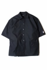 【３０%OFF セール中】VISE RUTHLESS S/S Shirt〔Black〕バイス ルースレス 半袖ワークシャツ ブラック 黒（オリジナルワッペン付き）