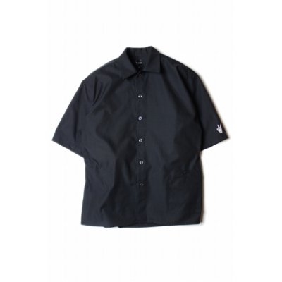 画像1: 【３０%OFF セール中】VISE RUTHLESS S/S Shirt〔Black〕バイス ルースレス 半袖ワークシャツ ブラック 黒（オリジナルワッペン付き）