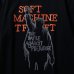 画像2: Softmachine ソフトマシーン against t-shirts アゲインスト Tシャツ ブラック 黒 (2)