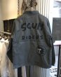 画像1: SCUMBOY TATTOO GO×PANDA BEARS 「SCUM RIDERS」COACH JACKET  スカムボーイタトゥー×パンダベアーズ 「スカムライダース」セメント コーチジャケット (1)