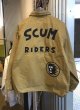 画像1: 「SCUM RIDERS」-art work- SCUMBOY TATTOO COACH JACKET 「スカムライダース」スカムボーイ タトゥー ナイロン製 コーチジャケット【コヨーテ ベージュ】 (1)