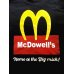 画像3: MAD MOUSE COMIC マッドマウスコミック McDOWELL’S  5.6oz マクドゥーウェル 半袖Tシャツ ブラック 黒 (3)