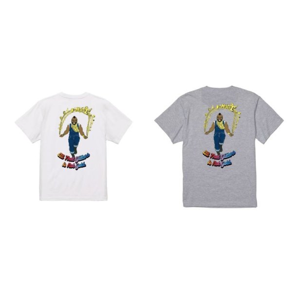 画像1: MAD MOUSE COMIC マッドマウスコミック 5.6oz 半袖Tシャツ Mr.T (1)