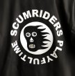 画像3: 「SCUM RIDERS」-art work- SCUMBOY TATTOO Reflector COTTON COACH JACKET 【BLACK】「スカムライダース」スカムボーイ タトゥー リフレクター コットン素材 コーチジャケット【ブラック】 (3)