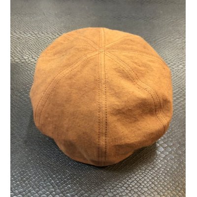 画像2: Brownie Caps（森製作所）BERET ベレー帽(BROWN)  ブラウニーキャップ（ゴールドブラウン）