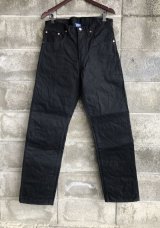 Cushman × LONG SET ORIGINAL【クッシュマン × ロングセット オリジナル】Classic 5-Pocket BLACK Denim Pant ブラック デニムパンツ【サイズ 34.36】新品