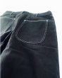 画像4: 【新作】Unknown Brothers Black Herringbone Pants 40s USMC Model アンノウン ブラザーズ ブラック ヘリンボーン パンツ【サイズ M.L】 40年代 アメリカ海兵隊モデル 新品 ワークパンツ (4)