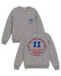 画像1: ViSE RED TAiL/バイス レッドテイル 2025SS「V22 Heavy Weight Crew Neck Sweat/V22 ヘビーウェイト クルーネック スウェット トレーナー【Ｌ、ＸＬ】【グレー】新品 (1)