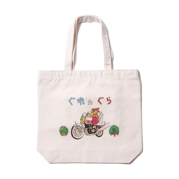 画像1: SOFTMACHINE ソフトマシーン BAD BOY TOTE (TOTE BAG)  COLOR. WHITE トートバッグ (1)