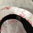 画像3: Brownie Caps（森製作所）コットン フラミンゴ バケットハット（ホワイト）ブラウニーキャップス 新品 キャップ 帽子 (3)