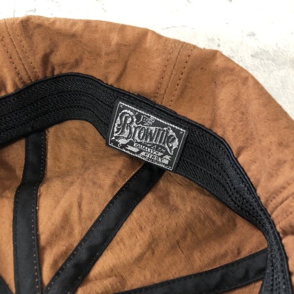 ブラウニーキャップス ベレー帽 オーガニックコットン ハンドメイド 日本製