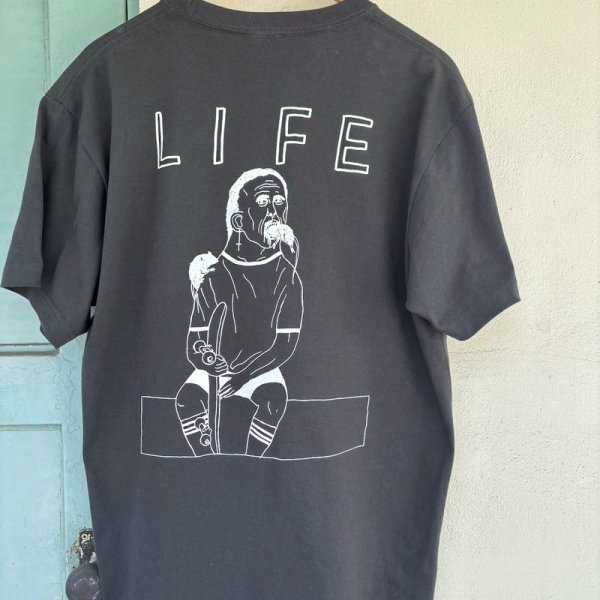 画像1: Lifers SCUMBOY TATTOO Limon Tee ライファーズ スカムボーイ タトゥー 半袖 Tシャツ【スミブラック】 (1)
