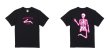 画像1: MAD MOUSE COMIC マッドマウスコミック broken born Club スカル 半袖Tシャツ【ブラック】 (1)