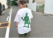 画像2: MAD MOUSE COMIC マッドマウスコミック broken born Club スカル 半袖Tシャツ【ホワイト】 (2)