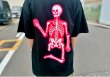 画像4: MAD MOUSE COMIC マッドマウスコミック broken born Club スカル 半袖Tシャツ【ブラック】 (4)