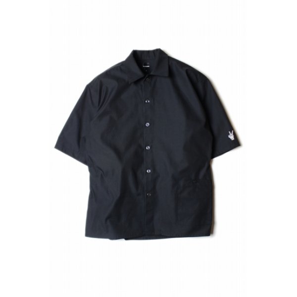 画像1: 【３０%OFF セール中】VISE RUTHLESS S/S Shirt〔Black〕バイス ルースレス 半袖ワークシャツ ブラック 黒（オリジナルワッペン付き） (1)