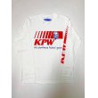 画像5: K.P.W(KAMIKAZE PAINTWORKS) LTシャツ 長袖Tシャツ ロンt ホワイト    (5)
