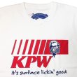 画像3: K.P.W(KAMIKAZE PAINTWORKS) LTシャツ 長袖Tシャツ ロンt ホワイト    (3)