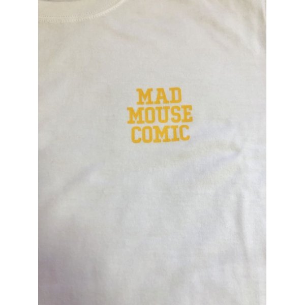 画像2: MAD MOUSE COMIC マッドマウスコミック 5.6oz 半袖Tシャツ Mr.T (2)
