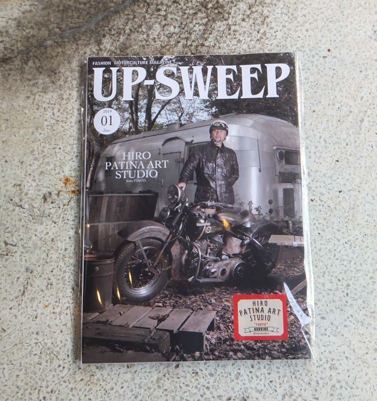 Up Sweep アップスイープ Vol47 ファッション モーターサイクルマガジン ハーレーダビッドソン Select Shop Eighty Eight